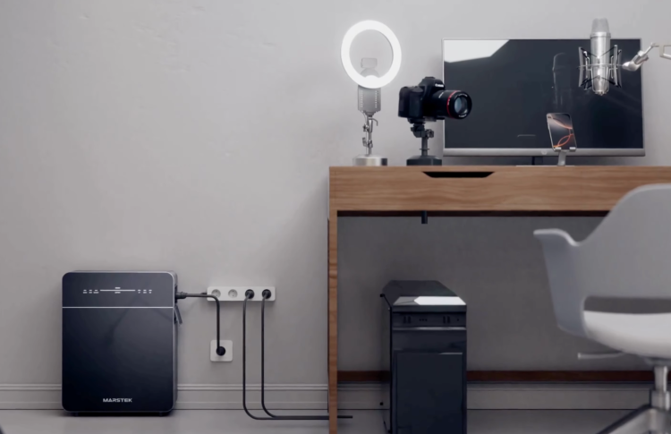 powerhome, magazyn Energii nadaje się do każdego biura np obok ksero, drukarki, w pomieszczeniu socjalnym